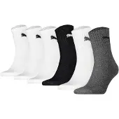 Puma Calcetines deportivos gris oscuro / negro / blanco