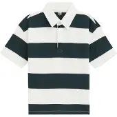 We fashion Camiseta verde oscuro / blanco