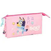 Safta Estuche Triple Bluey Dance
