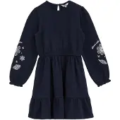 We fashion Vestido marino / blanco