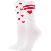 Ewers Calcetines rojo vivo / blanco