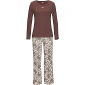 s.Oliver Pijama beige / marrón