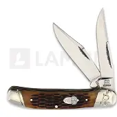Rough Ryder Pocket knife Copperhead Amber Jigged Bone