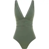 SEA LEVEL Traje de baño 'Essentials Edit' caqui