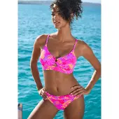 Venice beach Top de bikini lila / naranja / rosa