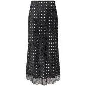 JDY Falda 'JDYCALLY' negro / blanco