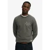 Superdry Sudadera '1954 Company' gris / gris oscuro