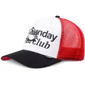 Djinns Gorra 'Guy In A Cup ' rojo / negro / blanco