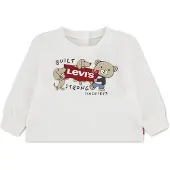 Levi's Kids Camiseta ecru / marrón claro / rojo / negro