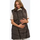 ONLY Maternity Chaleco 'OLMCLAIR' marrón