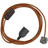 Creative Cables Portalámparas Con Cable Snakebis E27