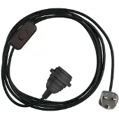 Creative Cables Portalámparas Con Cable Snakebis Shade Ready E14