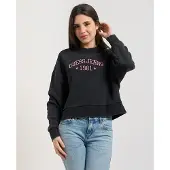 GUESS Jeans Sudadera W6rq04kcpr1 Cropped