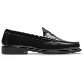 Selected De Cuero Mocasines Hombres Negro 45