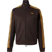 Adidas Sudadera con cremallera 'Classic' chocolate / curry