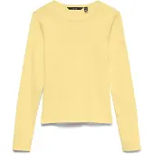 Vero Moda Camiseta 'VMChloe' amarillo claro