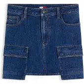 Tommy Hilfiger Falda azul denim
