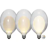 Star Trading Bombilla LED Space E27 3,5W D120, opal, 3-step dim