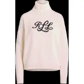Ralph Lauren Jersey beige claro / navy