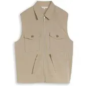 Tom Tailor Chaleco caqui