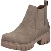 Rieker Botas Chelsea beige oscuro