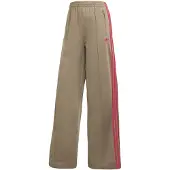 Adidas Pantalón 'Firebird' beige oscuro / frambuesa
