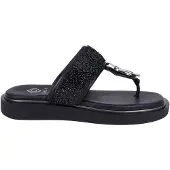 Desa Sandalias de dedo 'Zehenstegsandalen' negro