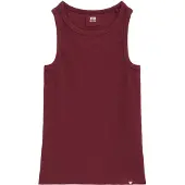We fashion Top rojo vino
