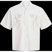 Jack & Jones Camisa 'JORATOCHA' beige claro / taupe / blanco