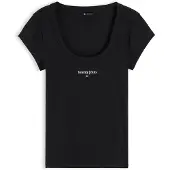 Tommy Hilfiger Camiseta negro / blanco