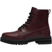 Timberland Botas con cordones burdeos