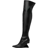 Karl Lagerfeld Botas sobre la rodilla 'Waverly' negro