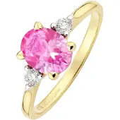 Diamant L'Eternel Anillo oro