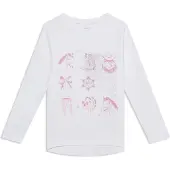 Name it Camiseta 'NKFVIX' altrosa / blanco