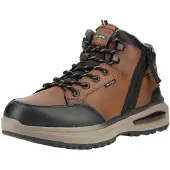 Bugatti Botas con cordones moca / negro