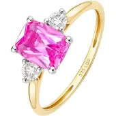 Diamant L'Eternel Anillo oro
