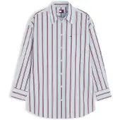 Tommy Hilfiger Blusa 'Essential' azul claro / lila / rojo