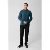 Shoeby Ma-sbsparkle Knit Blue Talla: S | Jerséis Outlet | Hombre | Azul