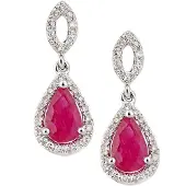 Diamant L'Eternel Pendientes plata