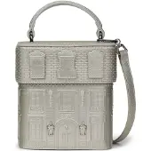 Karl Lagerfeld Bolso de mano 'Rue St-Guillaume' plata