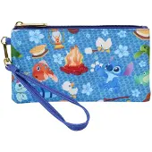 Loungefly Y Cartera De Camping Con Impresión Integral Scrump Stitch