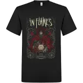Rockshirts Camiseta 'In Flames Timehold' negro