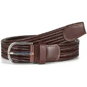 Howard London Cinturón 'Howard Braided Stretch Belt Asher Brown' marrón