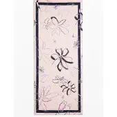 Desigual , Foulard Estampado Flores, Viscosa, Blanco, U