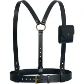 Haute Cuir Cinturón negro