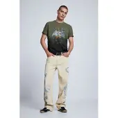 Desigual , Pantalón Estampado, Hombre, Algodon, 28