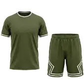PANTONECLO Chándal 'ActiveFlex' verde oscuro