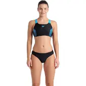 Arena - Women's Openings Bikini Energy Back - Bikini size 42, negro