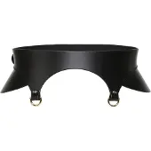 Haute Cuir Cinturón 'Liora Belt' negro