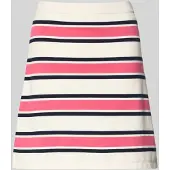 Selected Longitud Mini Falda De Punto Mujeres Blanco M